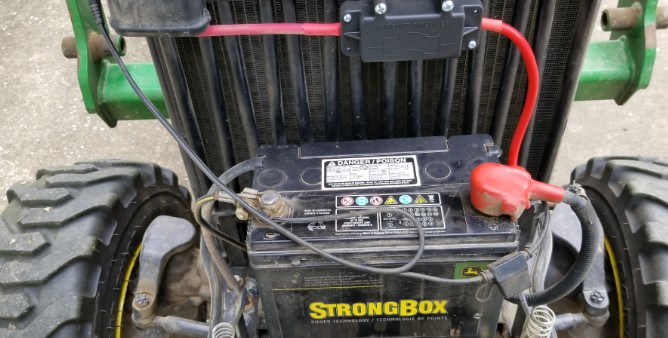 john deere 1025r battery issues