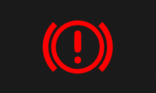 what causes the warning light exclamation mark?