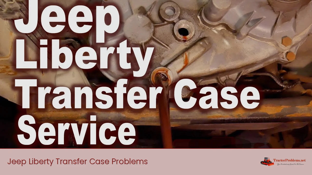 jeep liberty transfer case problems