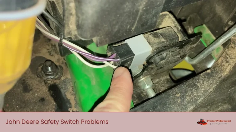 john deere safety switch problems