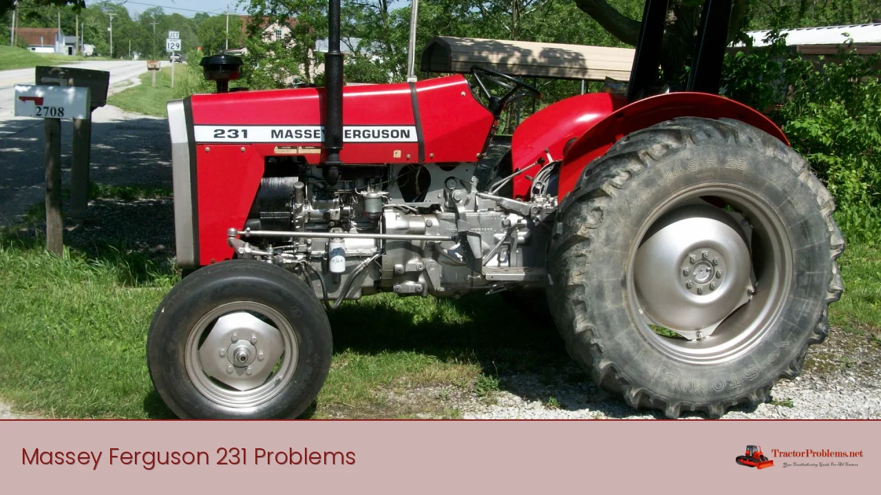 massey ferguson 231 problems