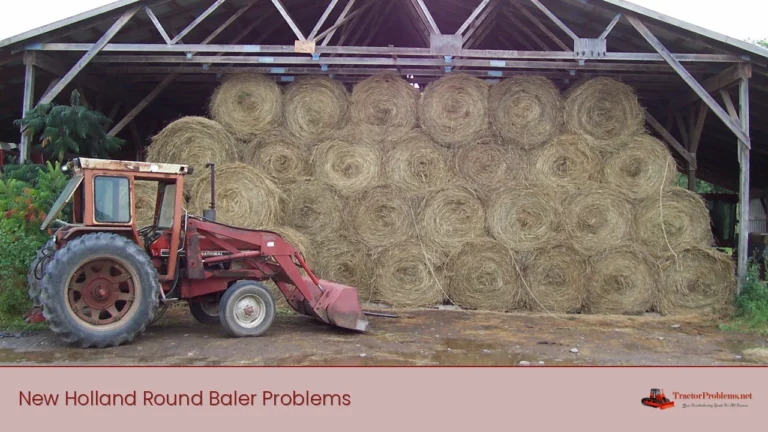 new holland round baler problems