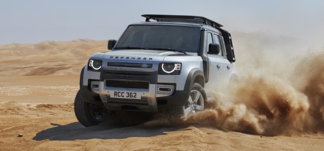 land rover defender - the luxury off-roader