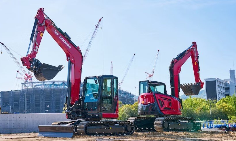 yanmar's new compact excavators