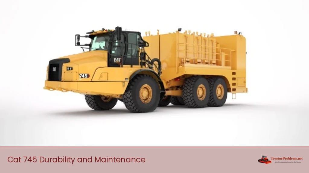 cat 745 durability and maintenance